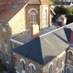 exterior - drone view